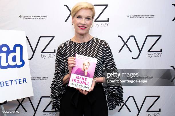 Cecile Richards visits 92nd Street Y on May 8, 2018 in New York City.