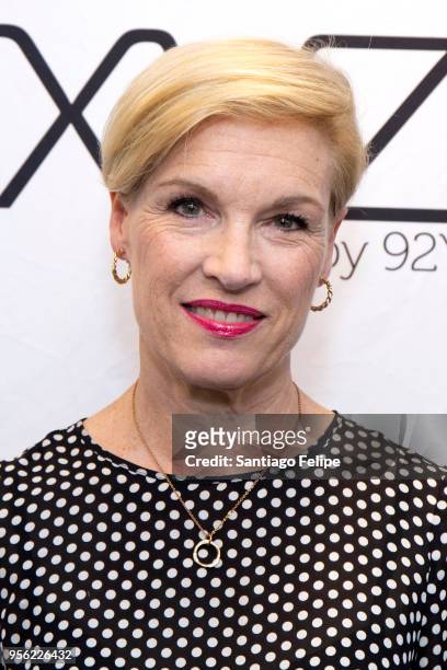 Cecile Richards visits 92nd Street Y on May 8, 2018 in New York City.