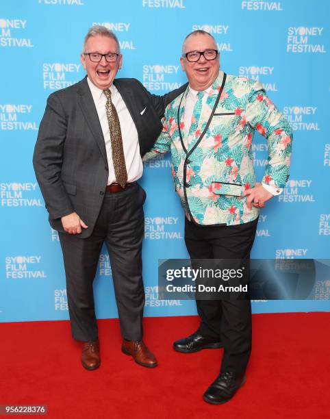 Don Harwin and Craig Donarski attend the Sydney Film Festival 2018 Program Launch at Sydney Town Hall on May 9, 2018 in Sydney, Australia.