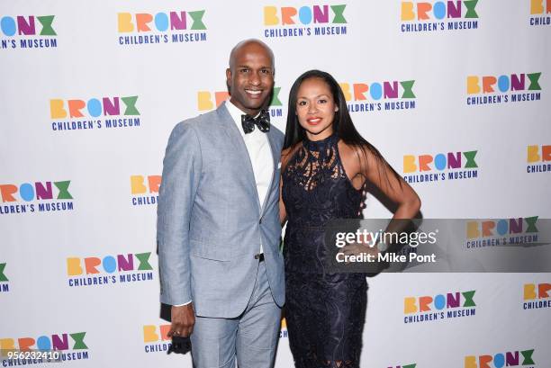 Glenn Allen Sims and Linda Celeste Sims attend the Bronx Children's Museum Gala at Edison Ballroom on May 8, 2018 in New York City.