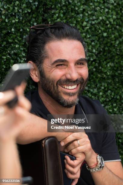 Jose Baston visits "Extra" at Universal Studios Hollywood on May 8, 2018 in Universal City, California.