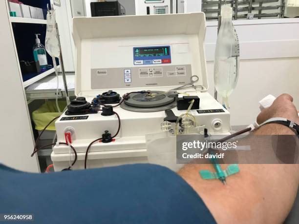 pov blood plasma donation - plasma cell stock pictures, royalty-free photos & images