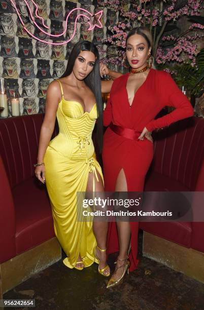 Founder and CEO, KKW Kim Kardashian and Producer and Actress Lala Anthony attend an intimate dinner hosted by The Business of Fashion to celebrate...