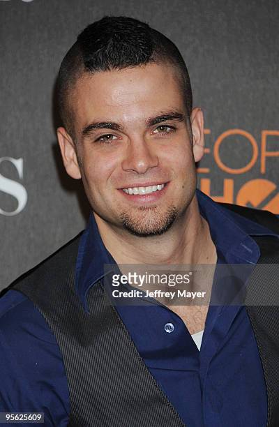 Actor Mark Salling arrives at the 2010 People's Choice Awards at Nokia Theatre L.A. Live on January 6, 2010 in Los Angeles, California.
