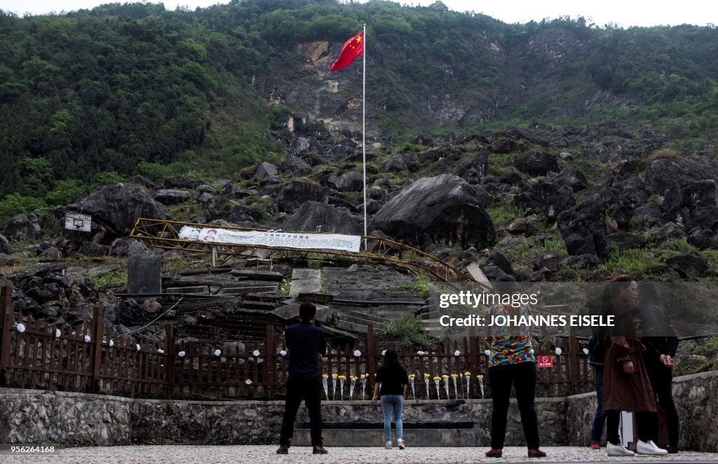 CHINA-QUAKE-TOURISM