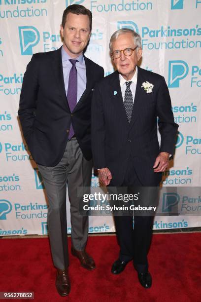 Willie Geist and Richard Field attend Parkinson's Foundation Hosts 2018 Gala In New York City at Cipriani 25 Broadway on May 8, 2018 in New York City.