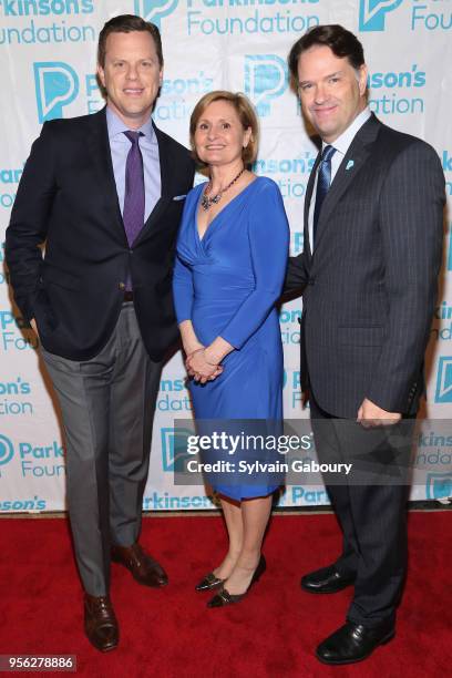 Willie Geist and John Lehr attend Parkinson's Foundation Hosts 2018 Gala In New York City at Cipriani 25 Broadway on May 8, 2018 in New York City.