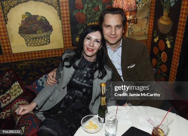 Jill Kargman and Harry Kargman attend the 'Always At The Carlyle' Premiere Presented By Moet & Chandon on May 8, 2018 at the Carlyle Hotel in New...