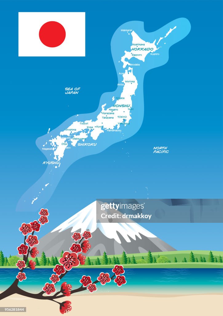 JAPAN MAP