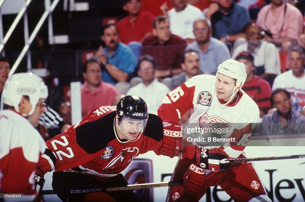 1995 Stanley Cup: New Jersey Devils v Detroit Red Wings