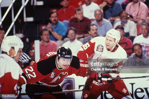 When Vladimir Konstantinov sent Claude Lemieux to outer space with this  thunderous hit