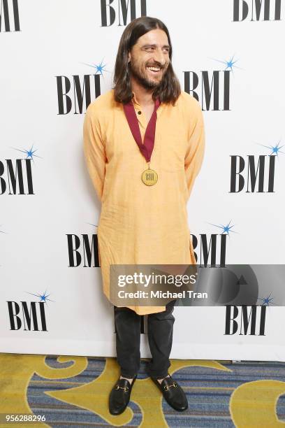 Jeff Bhasker arrives to the 66th Annual BMI Pop Awards held at the Beverly Wilshire Four Seasons Hotel on May 8, 2018 in Beverly Hills, California.