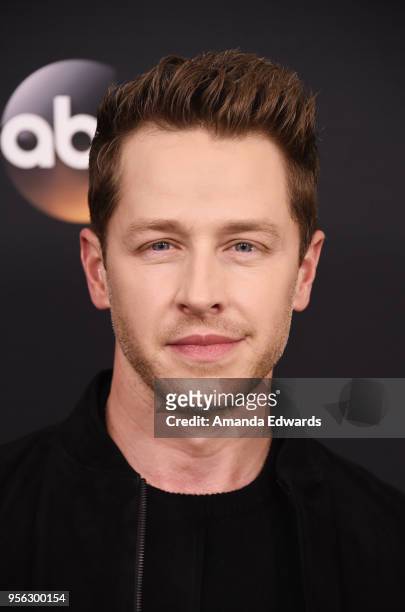Actor Josh Dallas arrives at the "Once Upon A Time" finale screening at The London West Hollywood at Beverly Hills on May 8, 2018 in West Hollywood,...