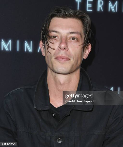 Benedict Samuel attends the premiere of RLJE Films' "Terminal" at ArcLight Cinemas on May 8, 2018 in Hollywood, California.