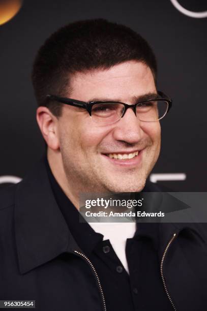 Creator and executive producer Adam Horowitz arrives at the "Once Upon A Time" finale screening at The London West Hollywood at Beverly Hills on May...