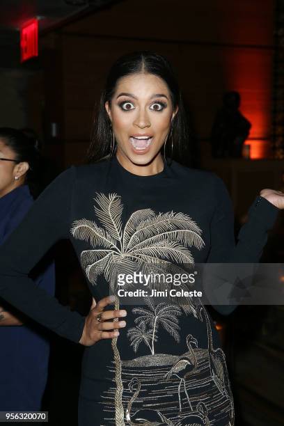 Lilly Singh attends the "Farenheit 451" New York premiere after party at Tao Downton on May 8, 2018 in New York, New York.