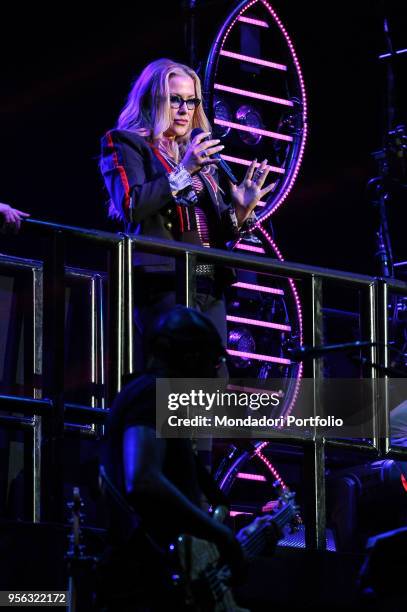 American singer Anastacia performs in concert at Auditorium Parco della Musica. Rome, May 7th, 2018