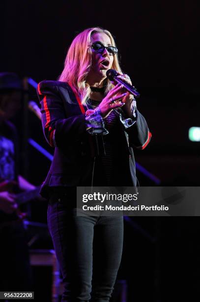 American singer Anastacia performs in concert at Auditorium Parco della Musica. Rome, May 7th, 2018