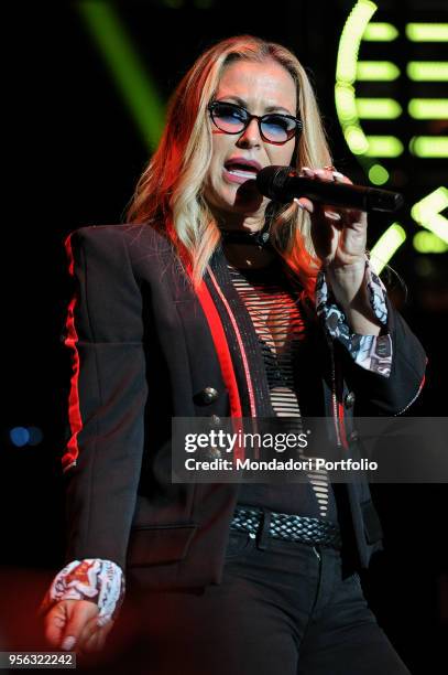 American singer Anastacia performs in concert at Auditorium Parco della Musica. Rome, May 7th, 2018