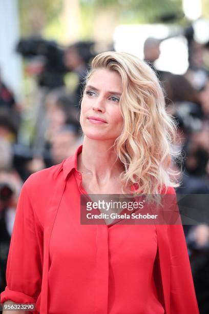 Alice Taglioni attends the screening of "Everybody Knows " and the opening gala during the 71st annual Cannes Film Festival at Palais des Festivals...