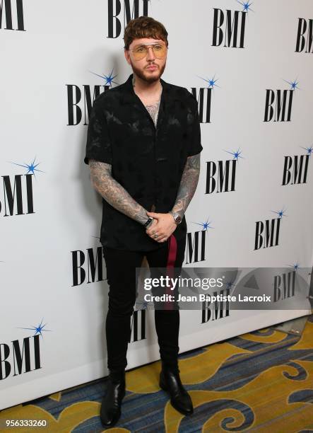 James Arthur attends the 66th Annual BMI Pop Awards on May 08, 2018 in Beverly Hills, California.