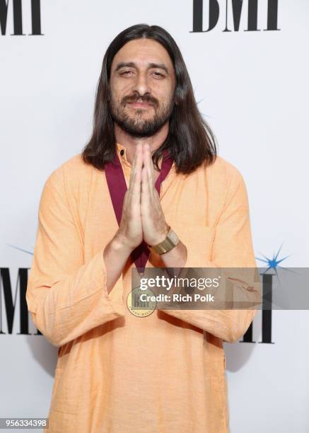 Jeff Bhasker attends 66th Annual BMI Pop Awards at Regent Beverly Wilshire Hotel on May 8, 2018 in Beverly Hills, California.