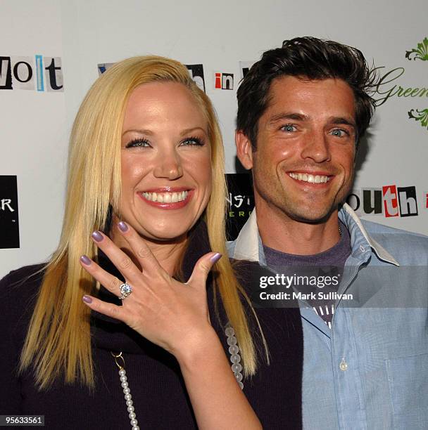 Actors Adrienne Frantz and Michael Graziadei arrive at the premiere of "Youth In Revolt" at Grauman's Chinese Theatre on January 6, 2010 in...