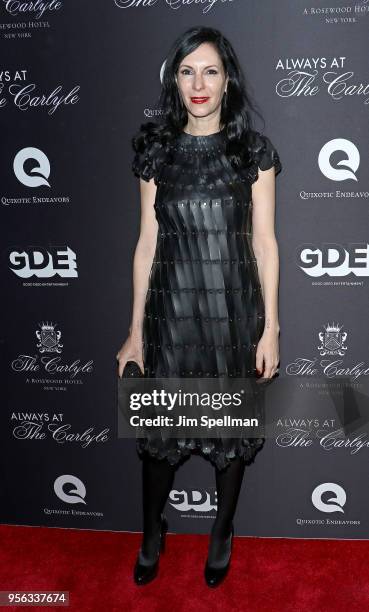 Jill Kargman attends the New York premiere of "Always At The Carlyle" at The Paris Theatre on May 8, 2018 in New York City.