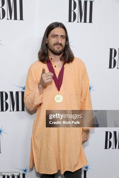 Jeff Bhasker attends 66th Annual BMI Pop Awards at Regent Beverly Wilshire Hotel on May 8, 2018 in Beverly Hills, California.