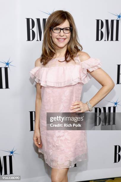 Lisa Loeb attends 66th Annual BMI Pop Awards at Regent Beverly Wilshire Hotel on May 8, 2018 in Beverly Hills, California.