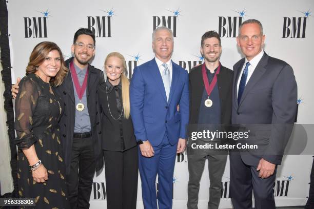 Vice President, Creative, Los Angeles, Tracie Verlinde, Mike Shinoda, BMI Vice President of Worldwide Creative and Advisor to the EVP of Creative &...