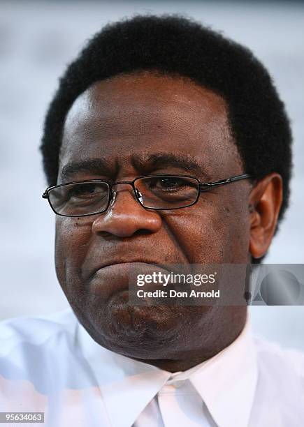 Singer Al Green looks on at the Festival First Night photo call at The Famous Spiegeltent on January 8, 2010 in Sydney, Australia.