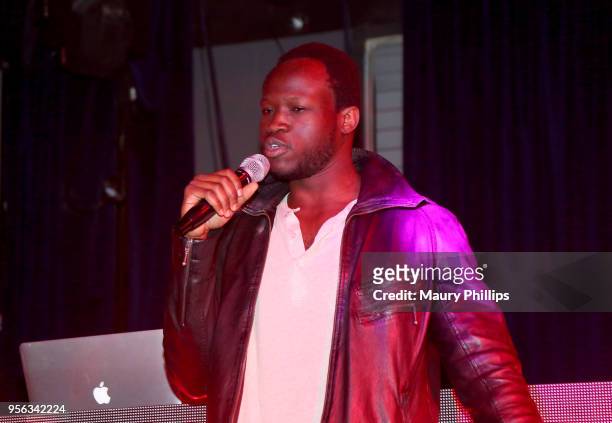 Producer Sean Originall performs onstage at the 'istandard Producer And Rapper Showcase' during The 2018 ASCAP "I Create Music" EXPO at Loews...