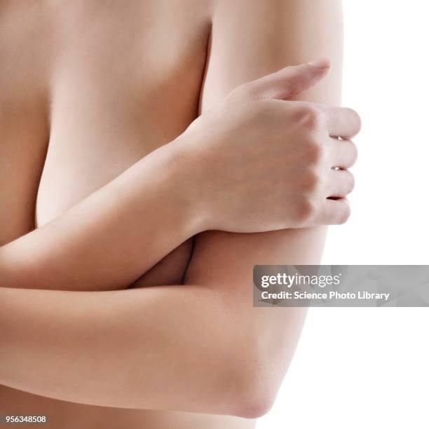 breast awareness, conceptual image - woman's chest stock pictures, royalty-free photos & images