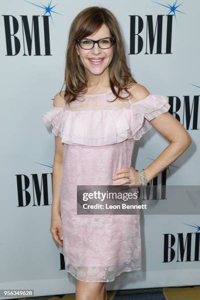 Actress Lisa Loeb attends the 66th Annual BMI Pop Awards - Arrivals at the Beverly Wilshire Four Seasons Hotel on May 8, 2018 in Beverly Hills,...