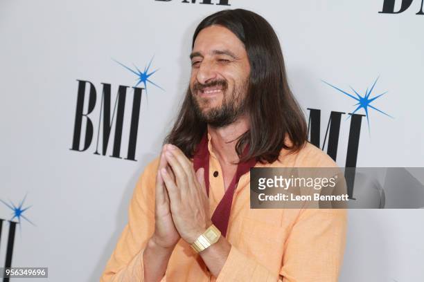 Music artist Jeff Bhasker attends the 66th Annual BMI Pop Awards - Arrivals at the Beverly Wilshire Four Seasons Hotel on May 8, 2018 in Beverly...