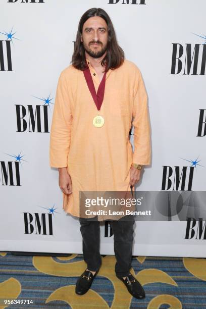 Music artist Jeff Bhasker attends the 66th Annual BMI Pop Awards - Arrivals at the Beverly Wilshire Four Seasons Hotel on May 8, 2018 in Beverly...