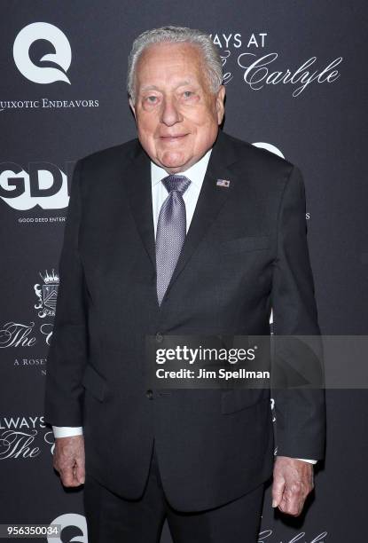 Clint Hill attends the New York premiere of "Always At The Carlyle" at The Paris Theatre on May 8, 2018 in New York City.