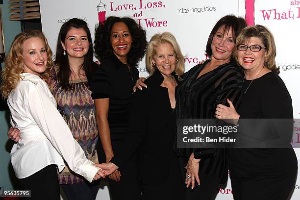 Actresses Katie Finneran, Casey Wilson, Tracee Ellis Ross, director Karen Carpenter, Michele Lee and Debra Monk attend a party to welcome the newest...