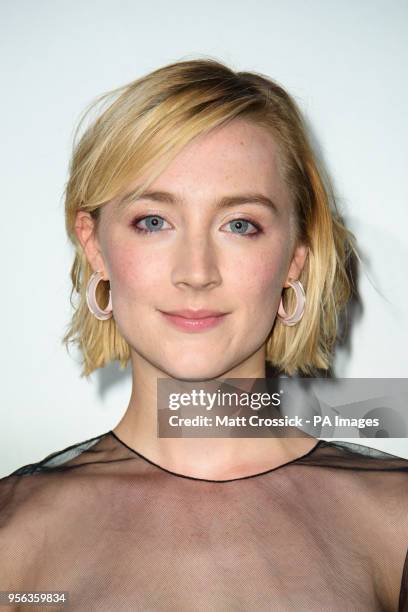 Saoirse Ronan attending a special screening of On Chesil Beach at the Curzon Mayfair, London. PRESS ASSOCIATION Photo. Picture date: Tuesday May 8th,...