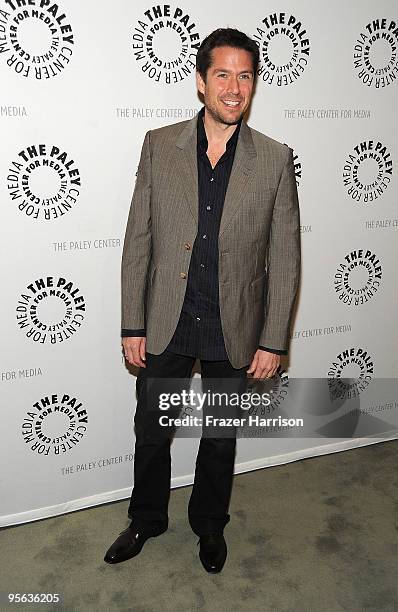 Actor Alexis Denisof arrive at the Paley Center For Media Celebrates "How I Met Your Mother" 100th Episode on January 7, 2010 in Beverly Hills,...