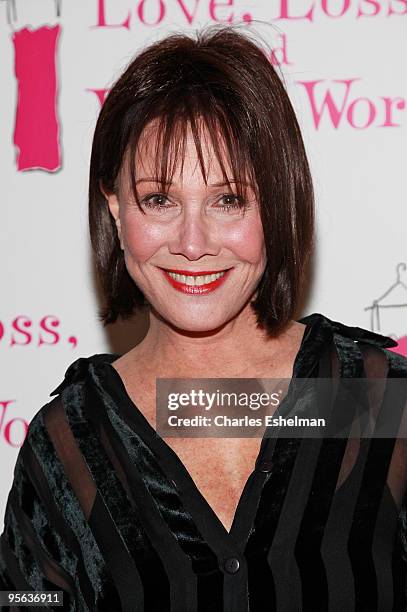 Actress/singer Michele Lee attends a party to welcome the newest cast members to "Love, Loss, And What I Wore" at Marseille on January 7, 2010 in New...