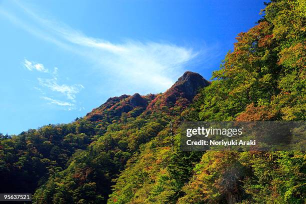 iyo fuji mountain, ehime, japan - saijo ehime stock pictures, royalty-free photos & images