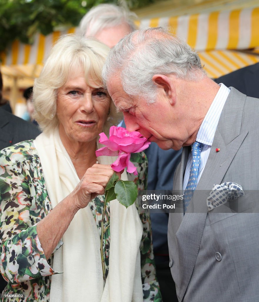 Prince Of Wales And Duchess Of Cornwall Visit France