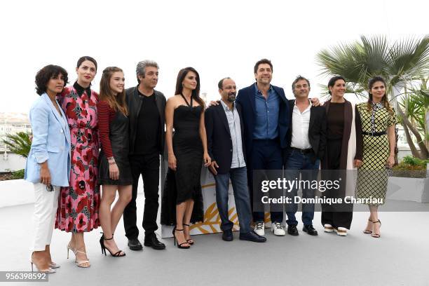 Guest, Barbara Lennie, Carla Campra, actor Ricardo Darin, actress Penelope Cruz, wearing jewels by Atelier Swarovski Fine Jewelry, director Asghar...