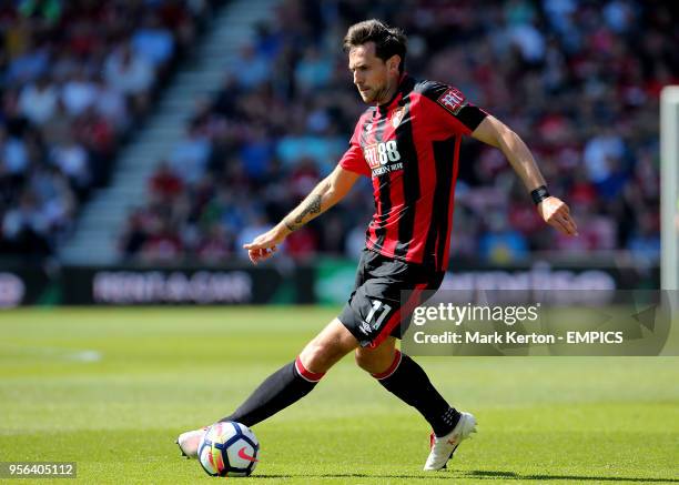 Bournemouth's Charlie Daniels on the ball AFC Bournemouth v Swansea City - Premier League - Vitality Stadium .