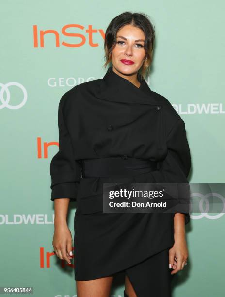 Camilla Freeman-Topper arrives ahead of the Women of Style Awards at Museum of Contemporary Art on May 9, 2018 in Sydney, Australia.