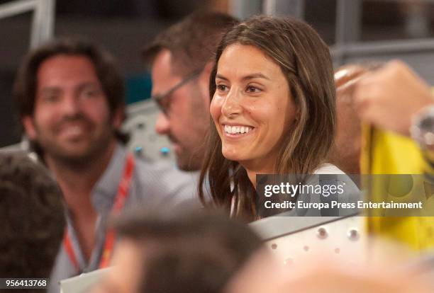 Ana Boyer Preysler during day three of the Mutua Madrid Open tennis tournament at the Caja Magica on May 8, 2018 in Madrid, Spain.