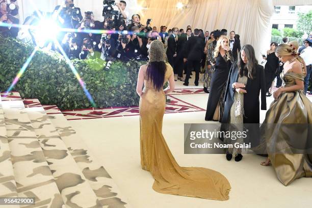 Actor Olivia Munn attends the Heavenly Bodies: Fashion & The Catholic Imagination Costume Institute Gala at The Metropolitan Museum of Art on May 7,...