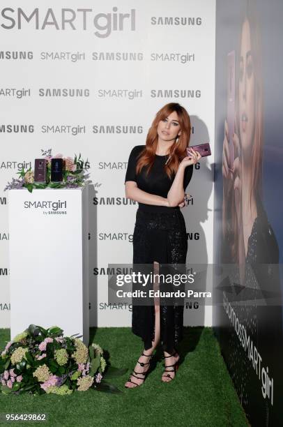 Actress Blanca Suarez attends the 'SMARTgirl by Samsung' photocall at Ephimera space on May 9, 2018 in Madrid, Spain.